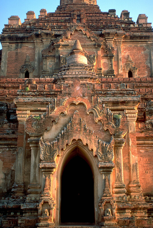 Ancient Brick Temple — Red