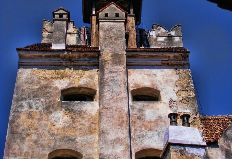 ancient building facade