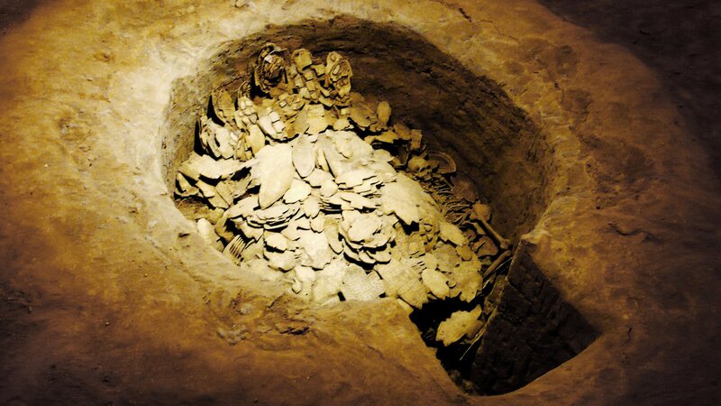 Ancient Burial Pit — Brown