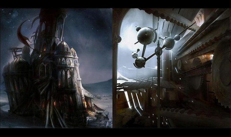 Ancient Castle and Clockwork