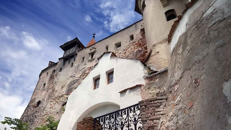 ancient castle under blue sky