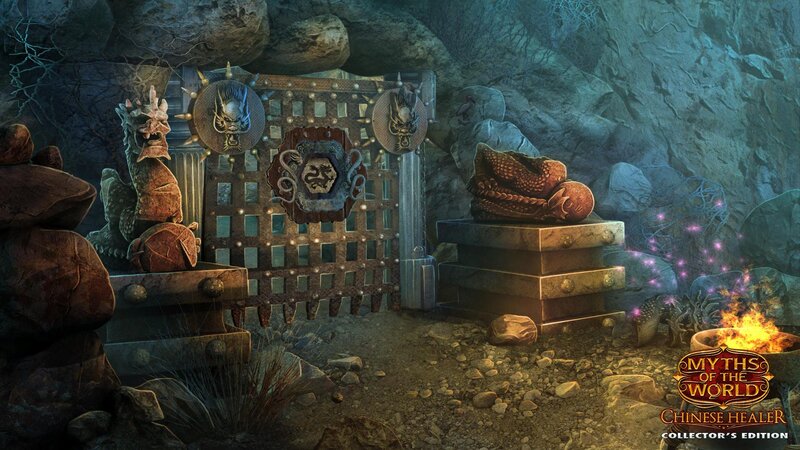 Ancient Cave Entrance — Brown
