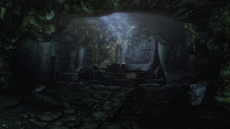 Ancient Cave Ruin — Green