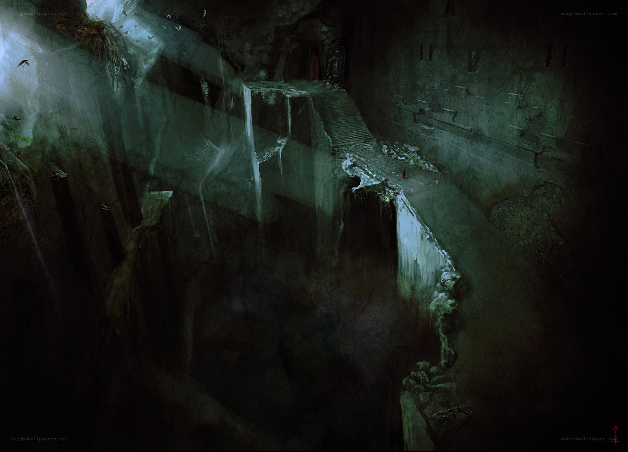 ancient cave ruin