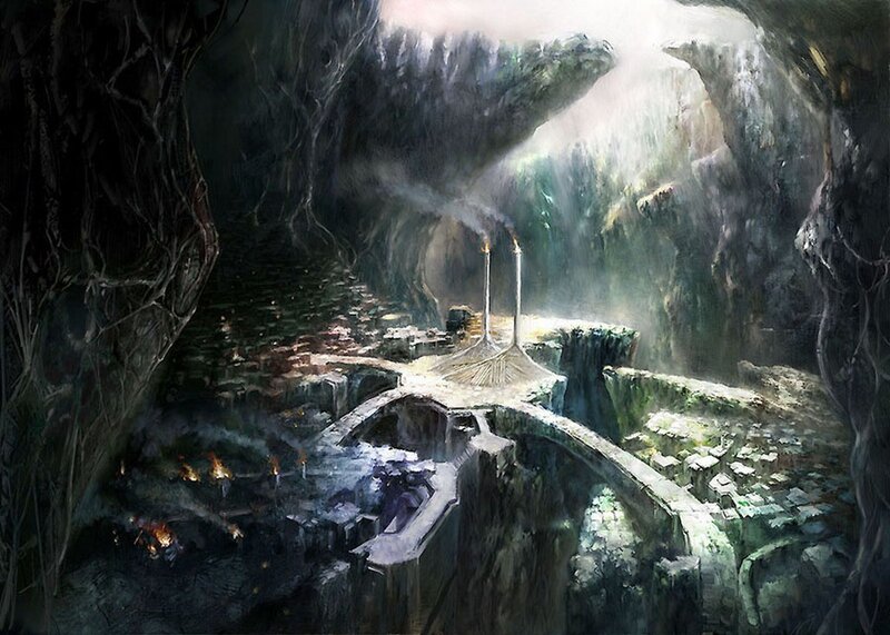 ancient cave temple ruins