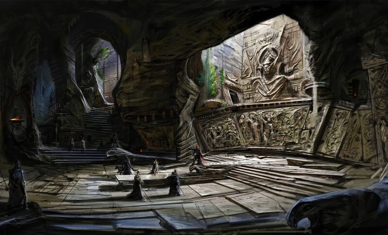 ancient cavern temple