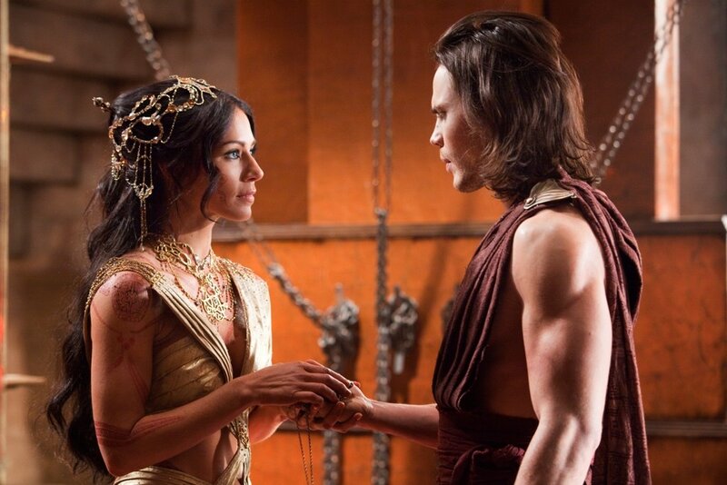 ancient characters holding hands