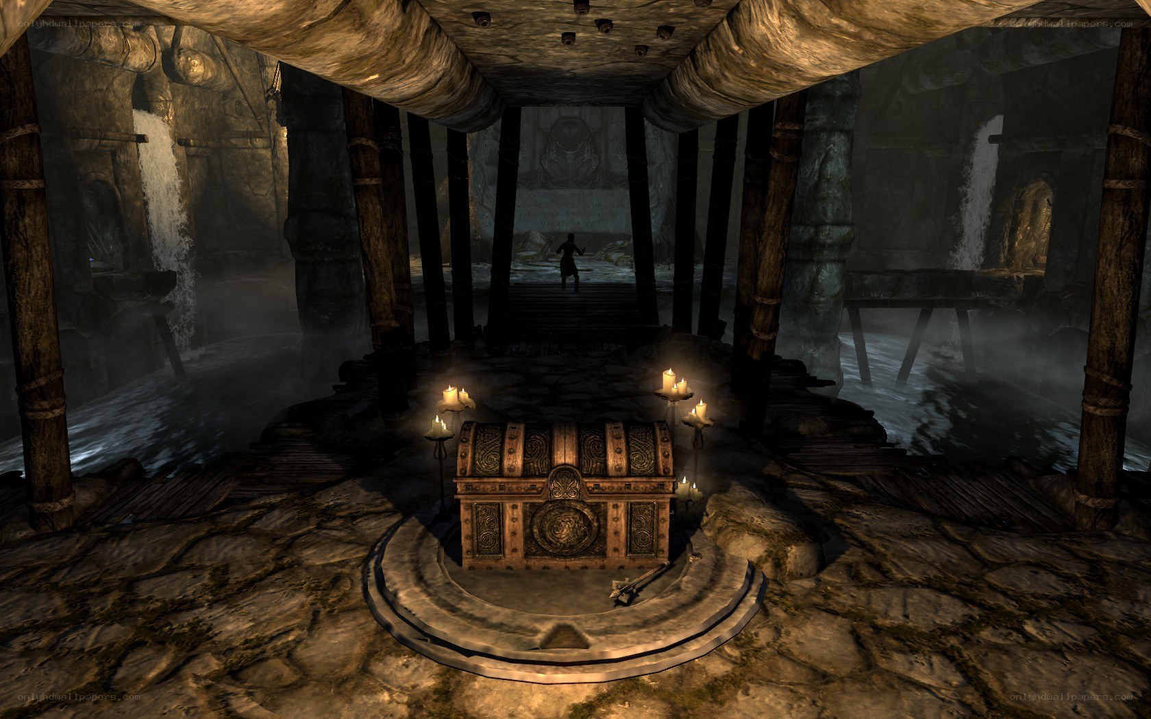 ancient chest in dungeon