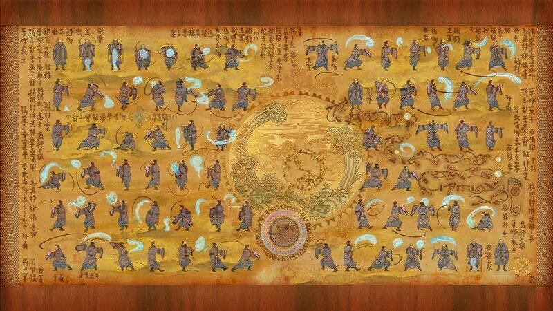 Ancient Chinese Daoist illustration