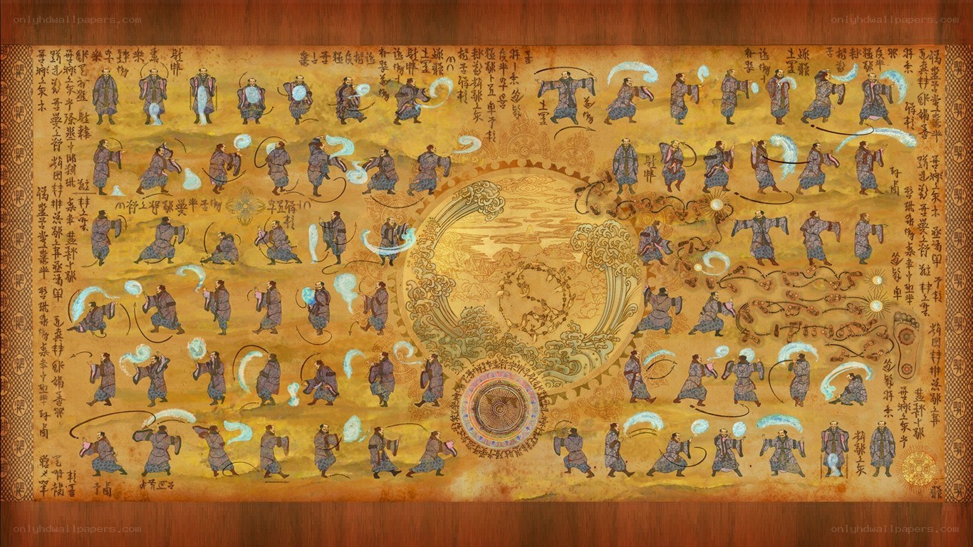 Ancient Chinese Daoist illustration