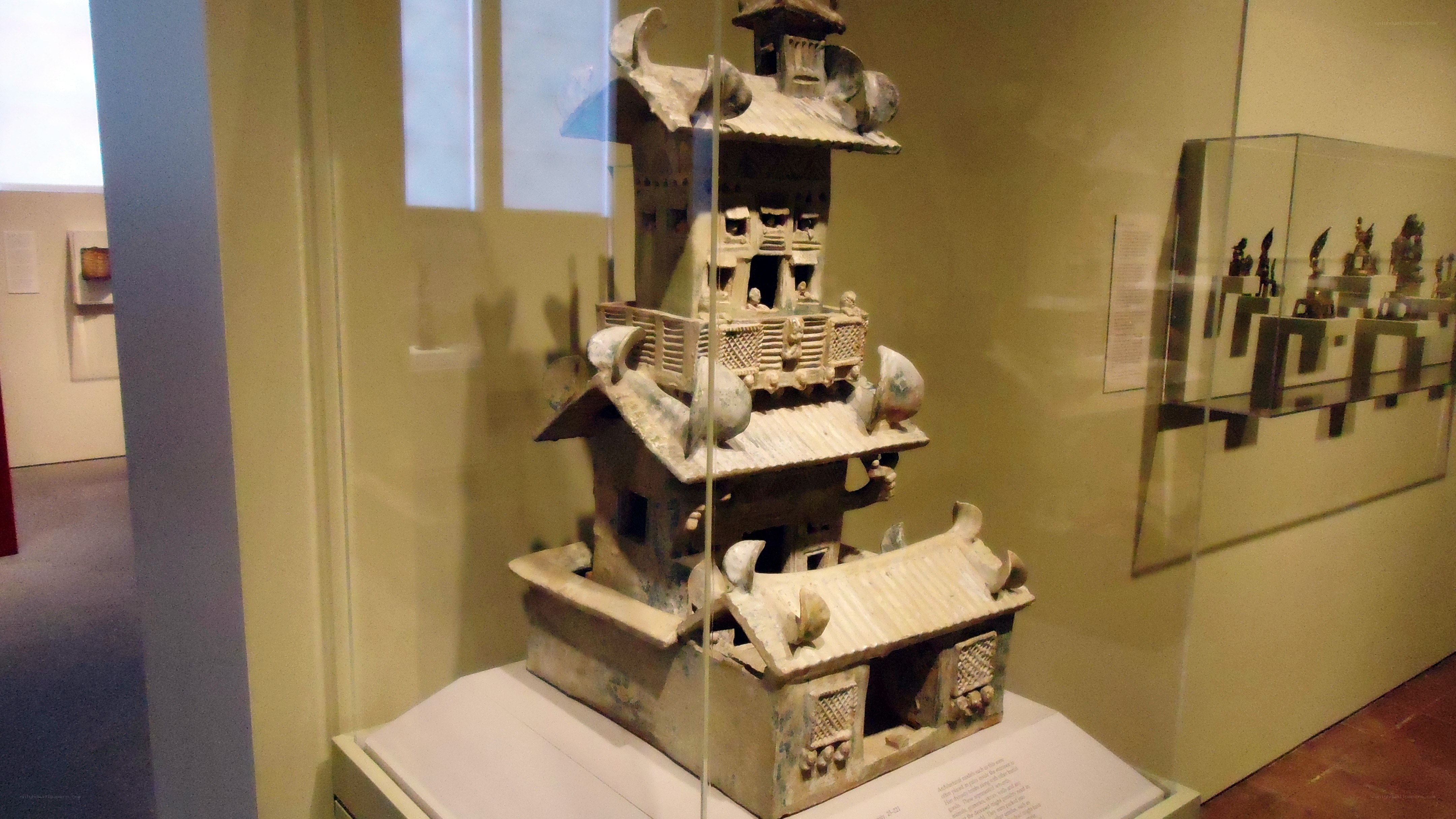 Ancient Chinese tomb model