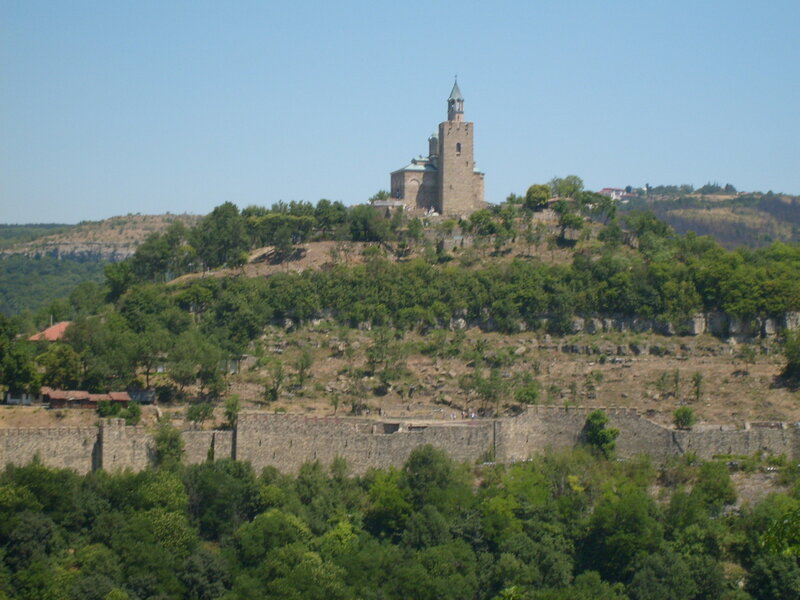 ancient church on a hill