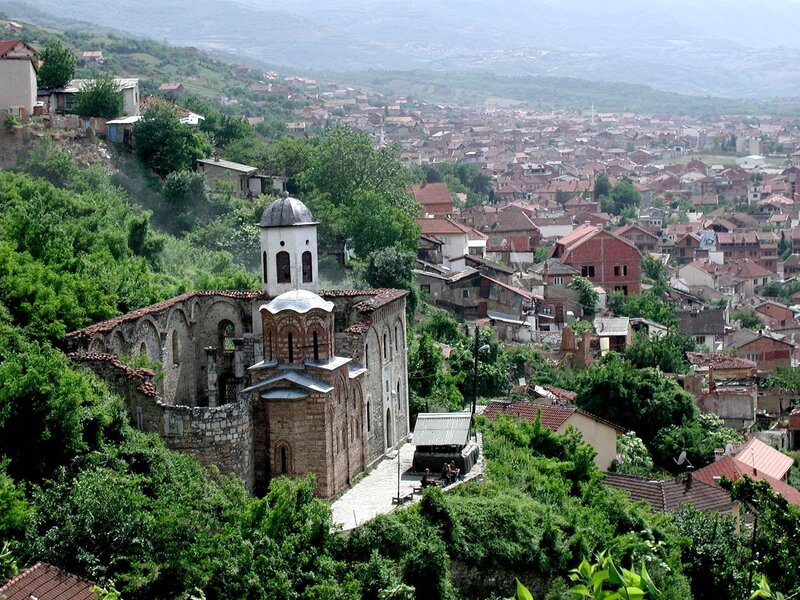 Ancient Church on Hillside