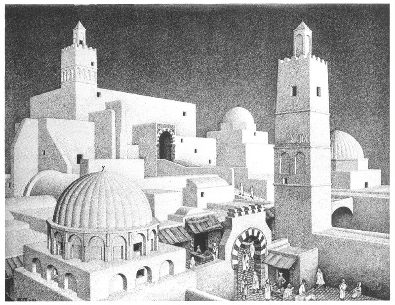 ancient city architectural rendering