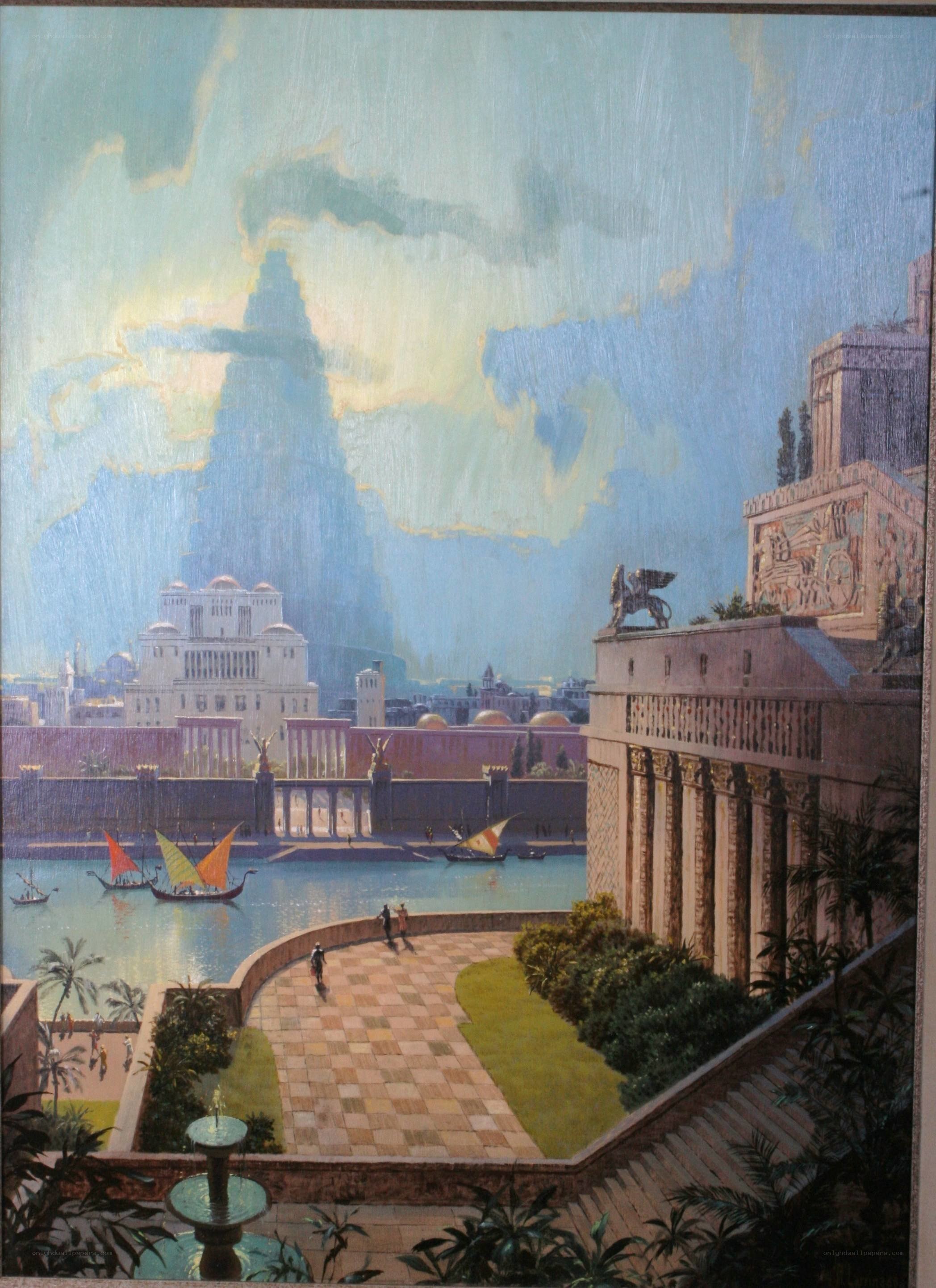 Ancient city by the river