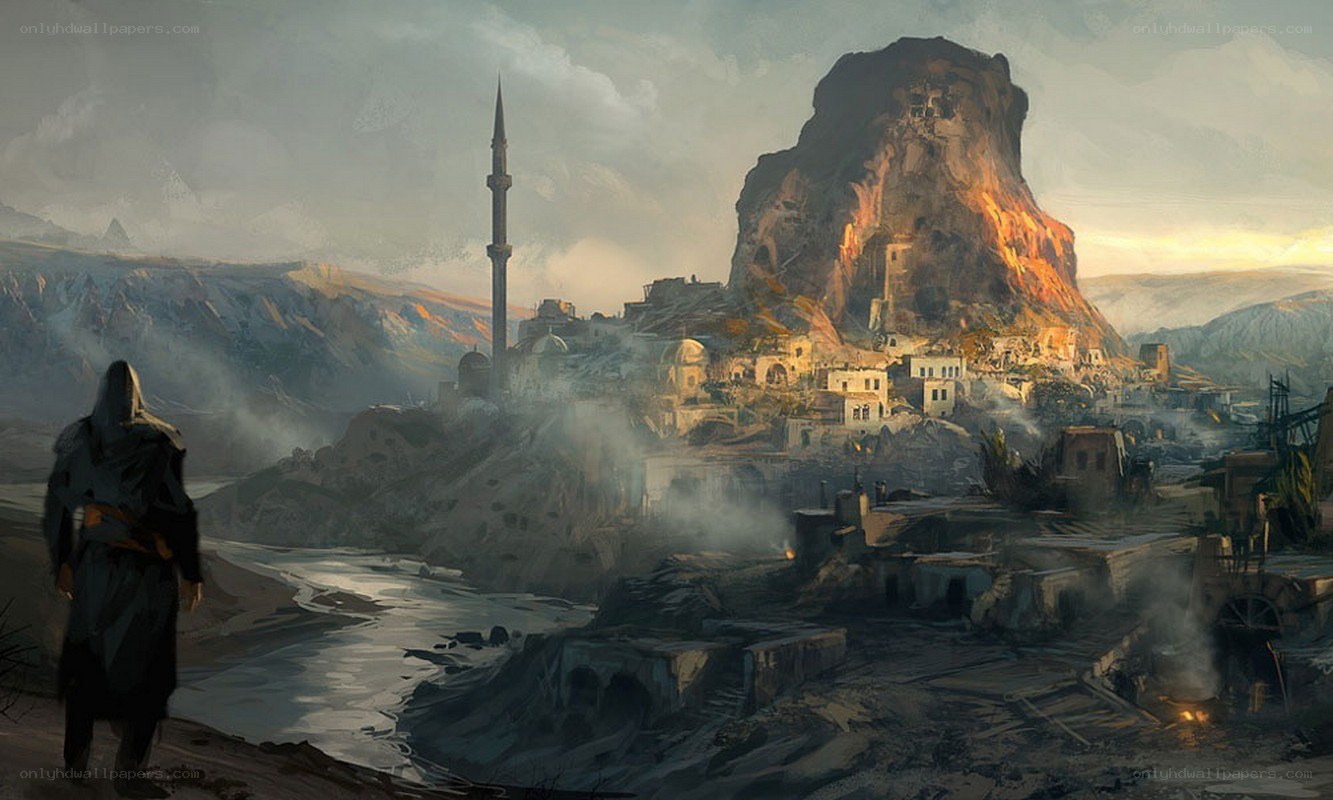 ancient city by the river