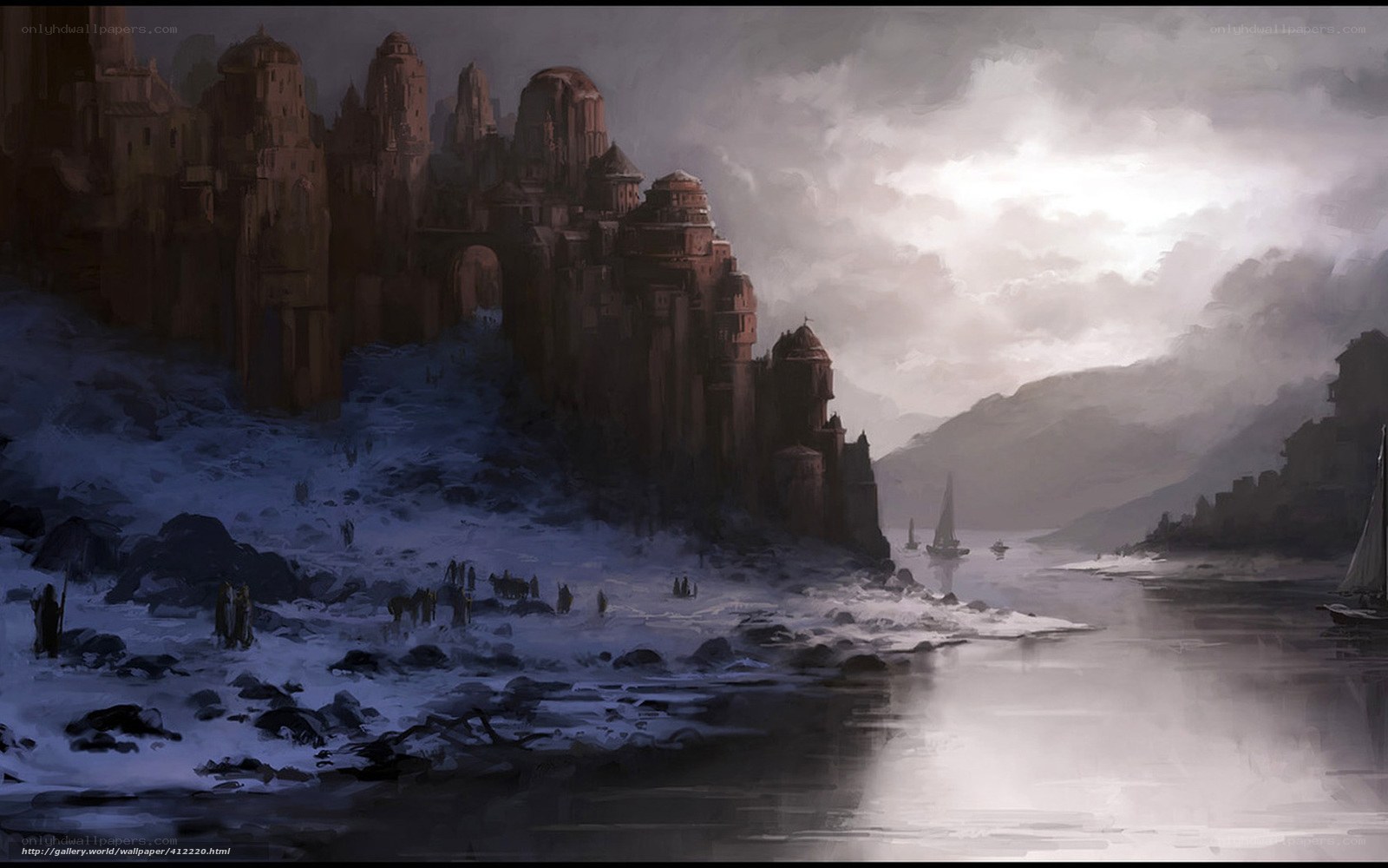 ancient city by the river