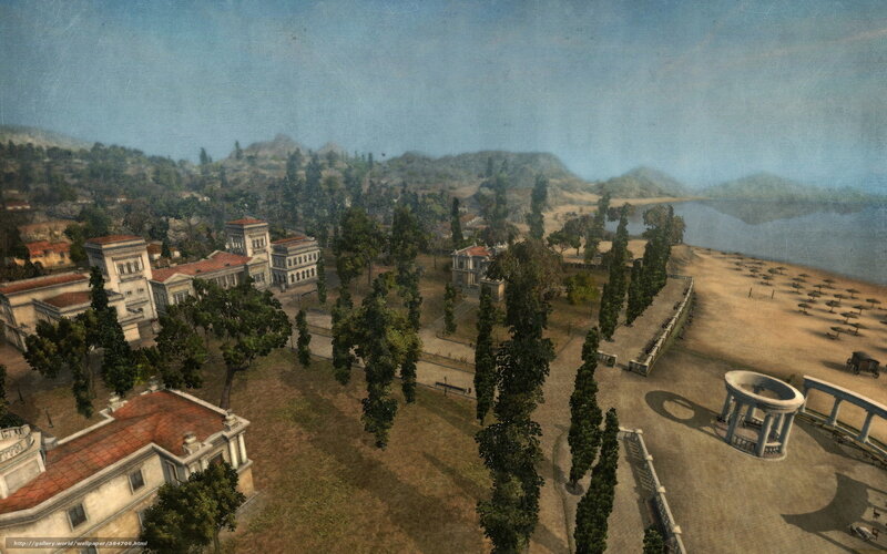 Ancient City by the Sea — Blue, Serene