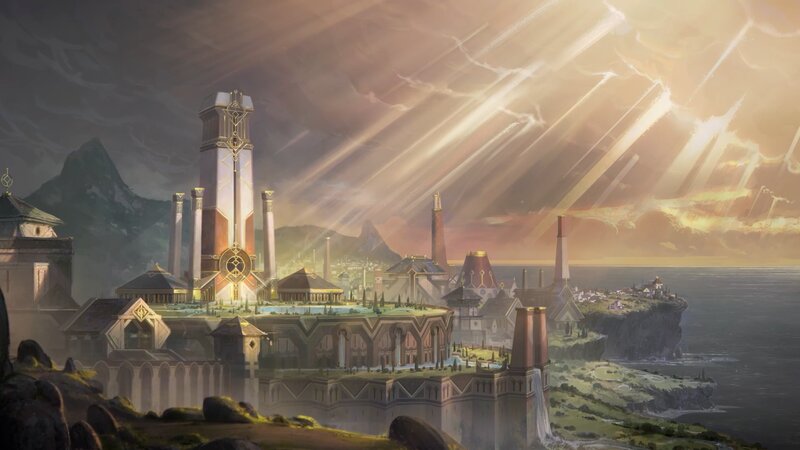 Ancient City by the Sea — Gold