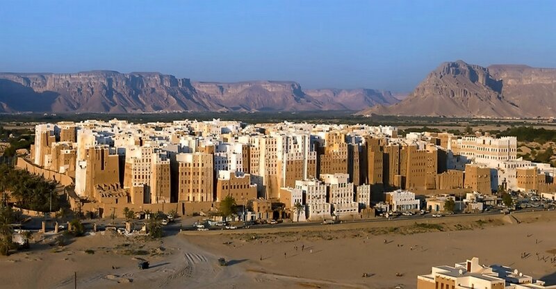 Ancient City in Desert