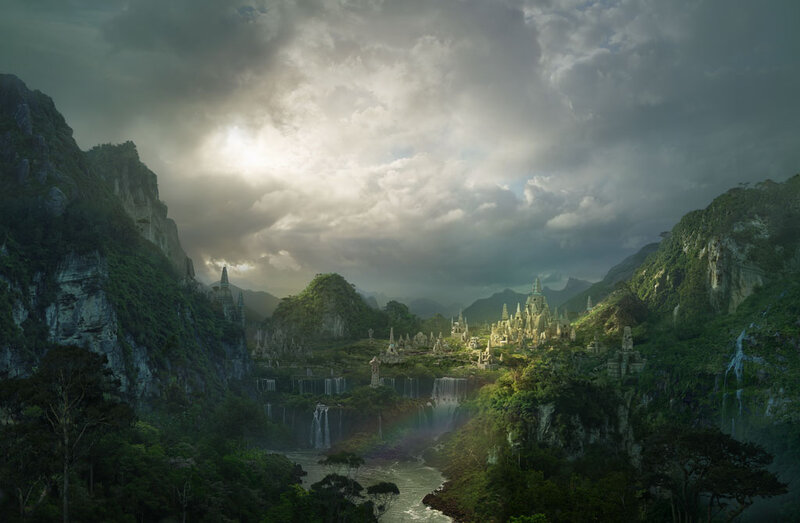 Ancient City in Jungle