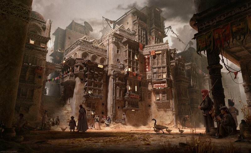 Ancient City Marketplace — Brown