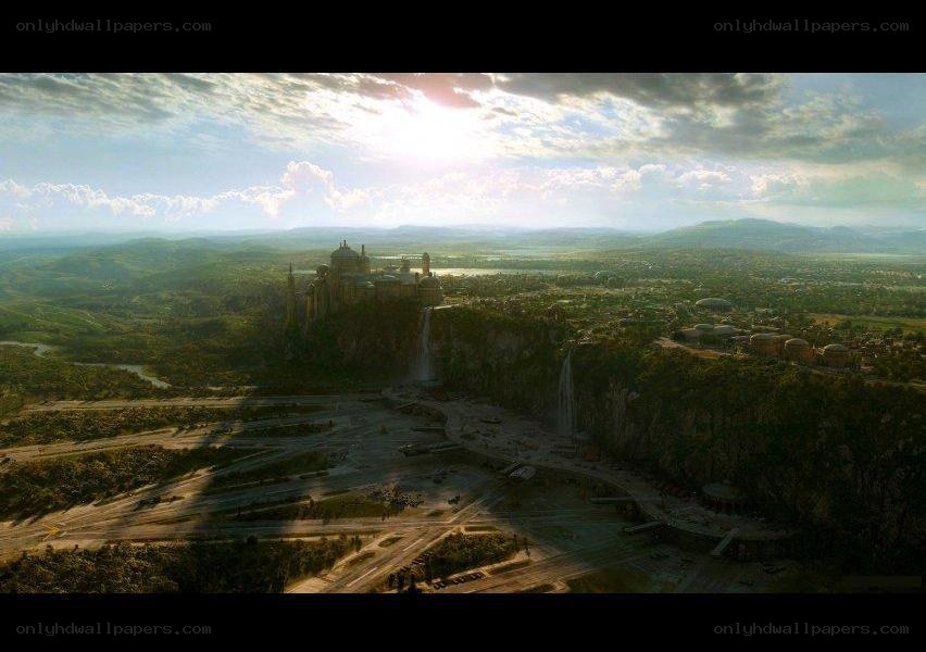 ancient city on a cliff