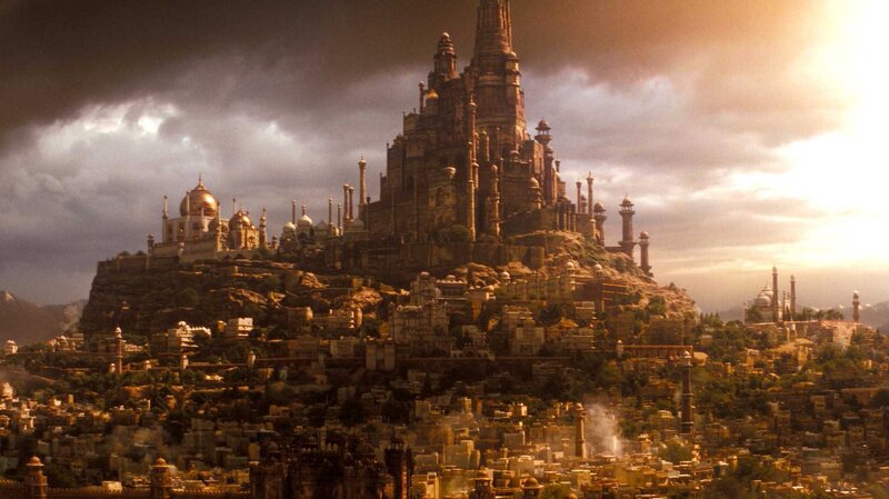 Ancient City on Hill