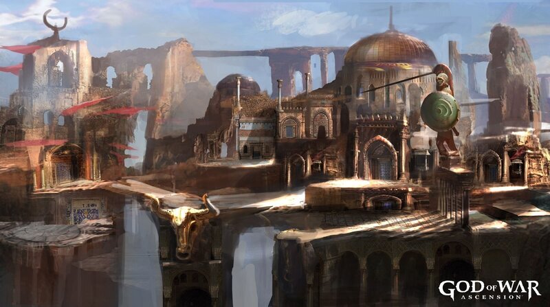 Ancient City Ruins — Brown, Dramatic