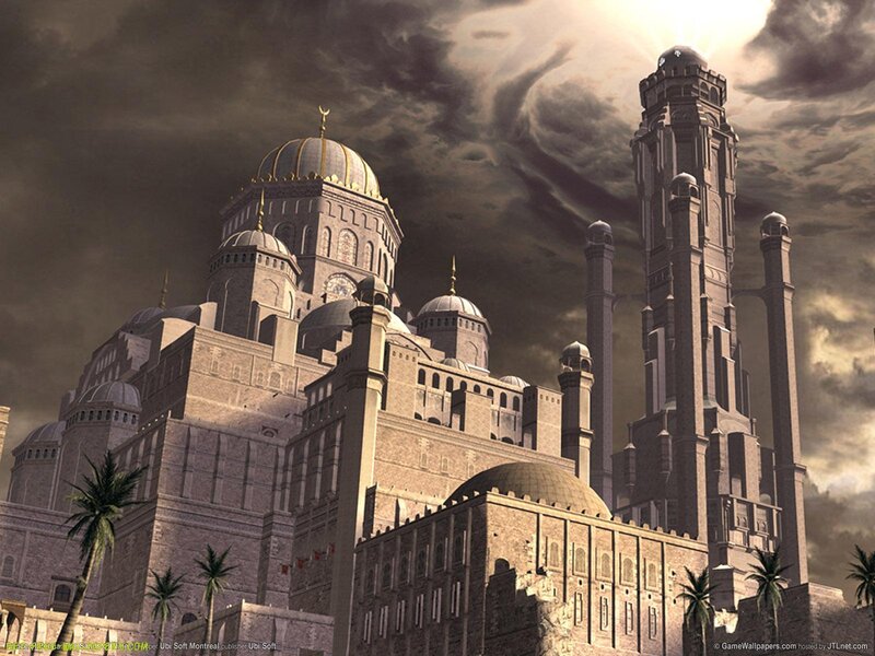 Ancient City with Domes