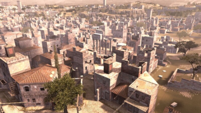 Ancient Cityscape — Brown
