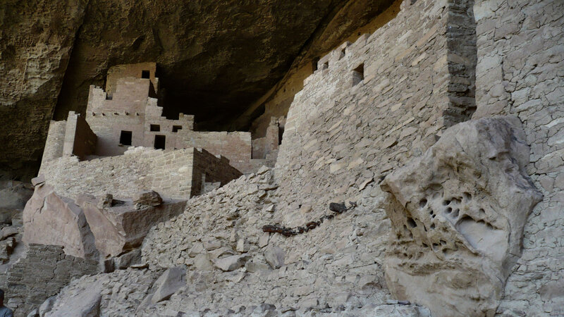 Ancient Cliff Dwelling — Brown, Dramatic, Afternoon