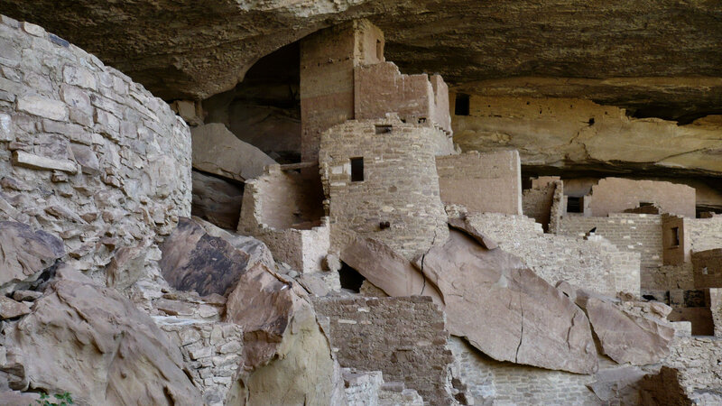 Ancient Cliff Dwelling — Brown, Historical