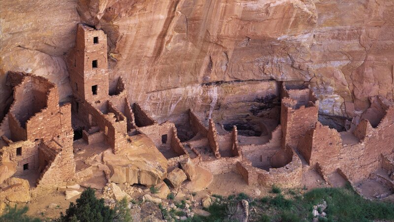 Ancient Cliff Dwelling — Brown, Serene