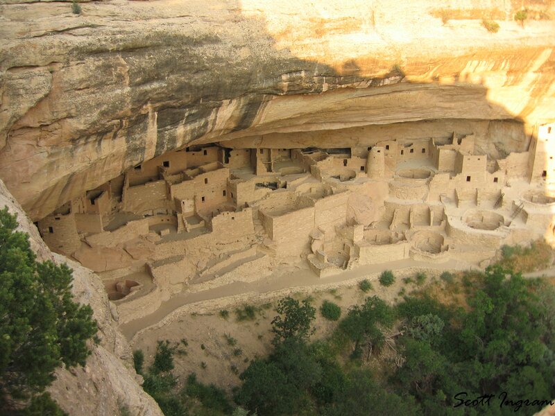 ancient cliff dwellings