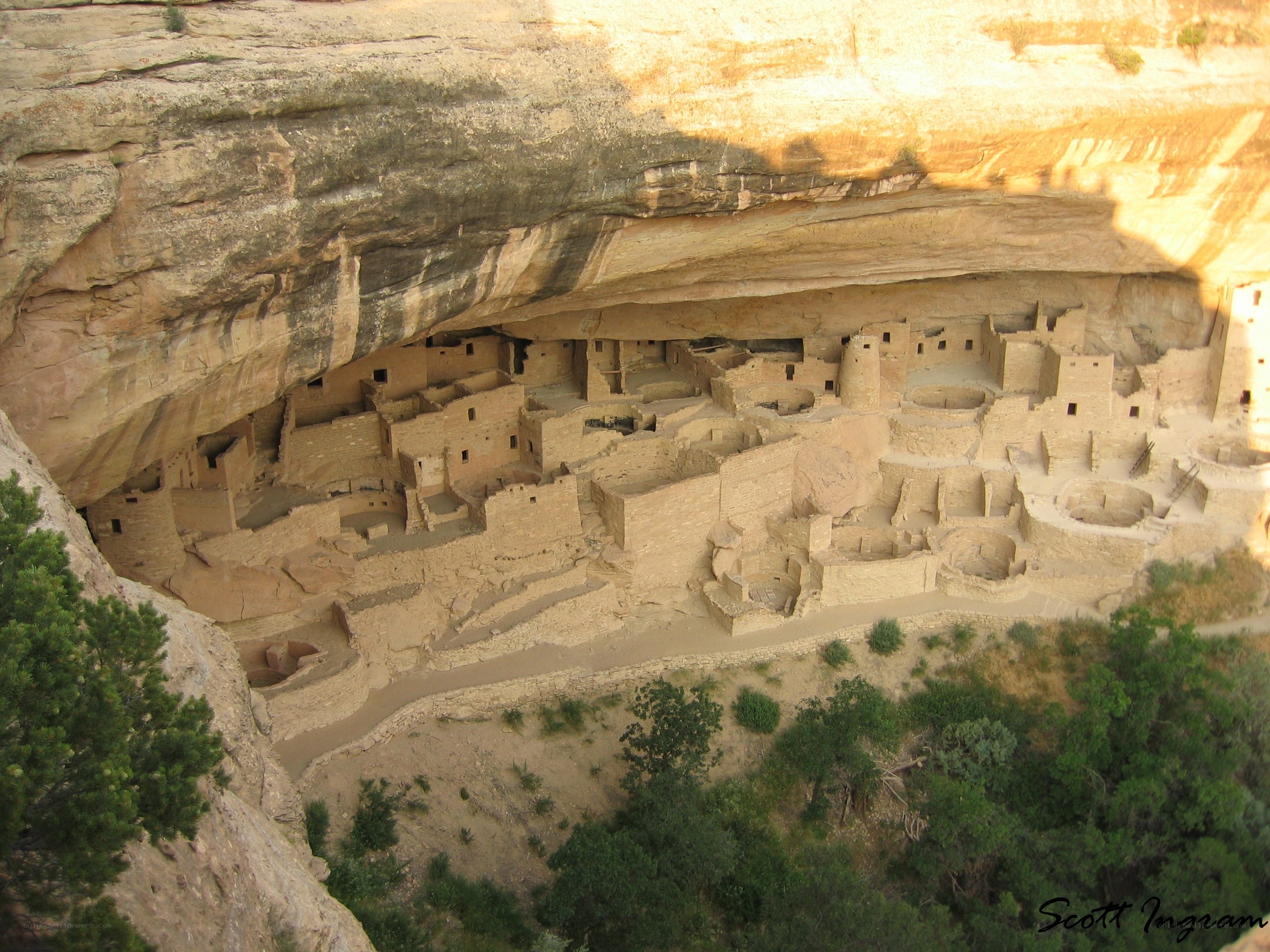 ancient cliff dwellings