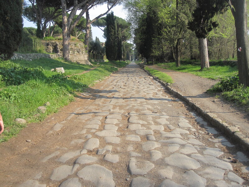 Ancient Cobblestone Road