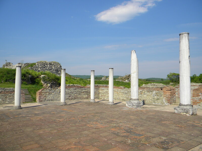 Ancient Columns Ruins