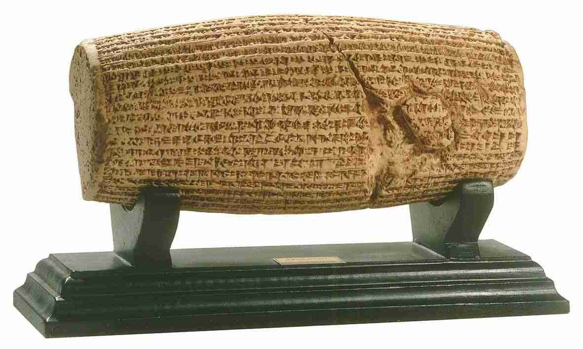 ancient cuneiform cylinder seal