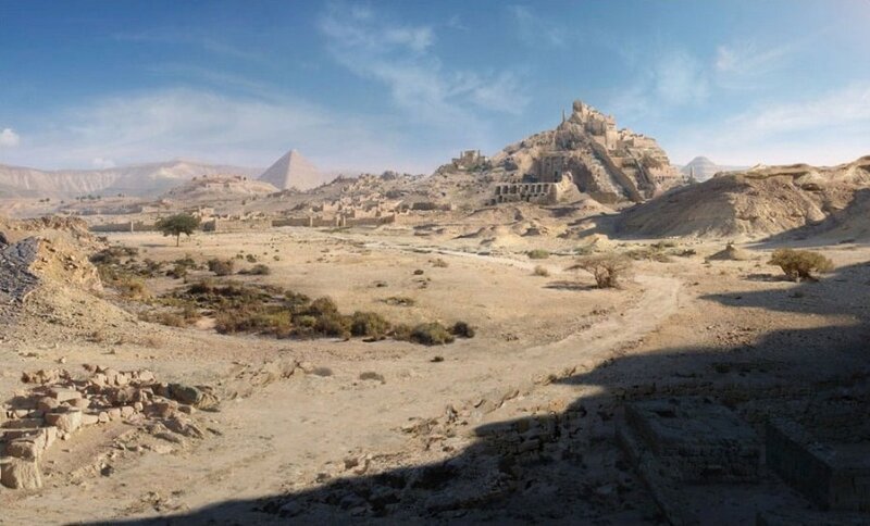 Ancient Desert City