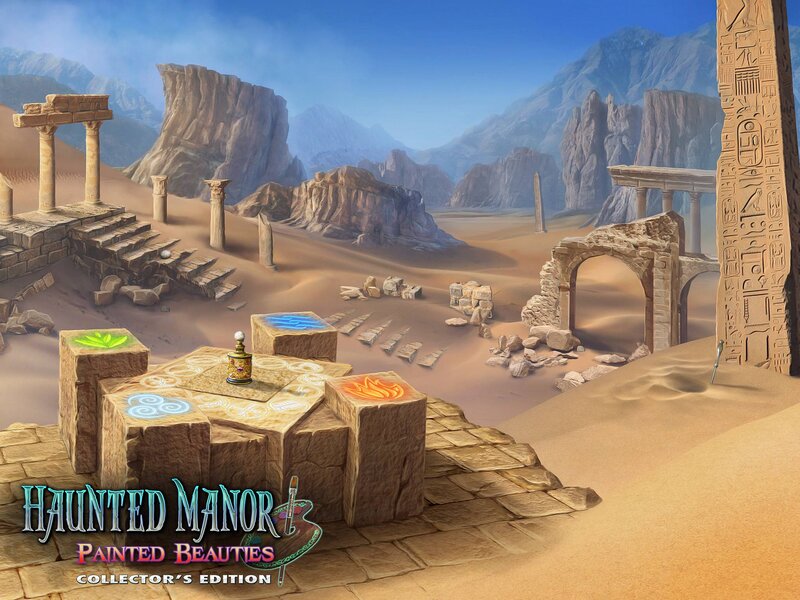 Ancient Desert Ruins — Brown