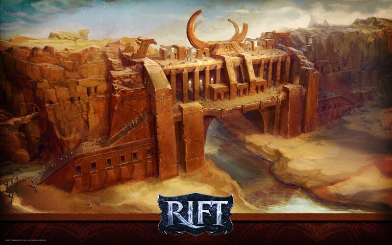 ancient desert temple ruins