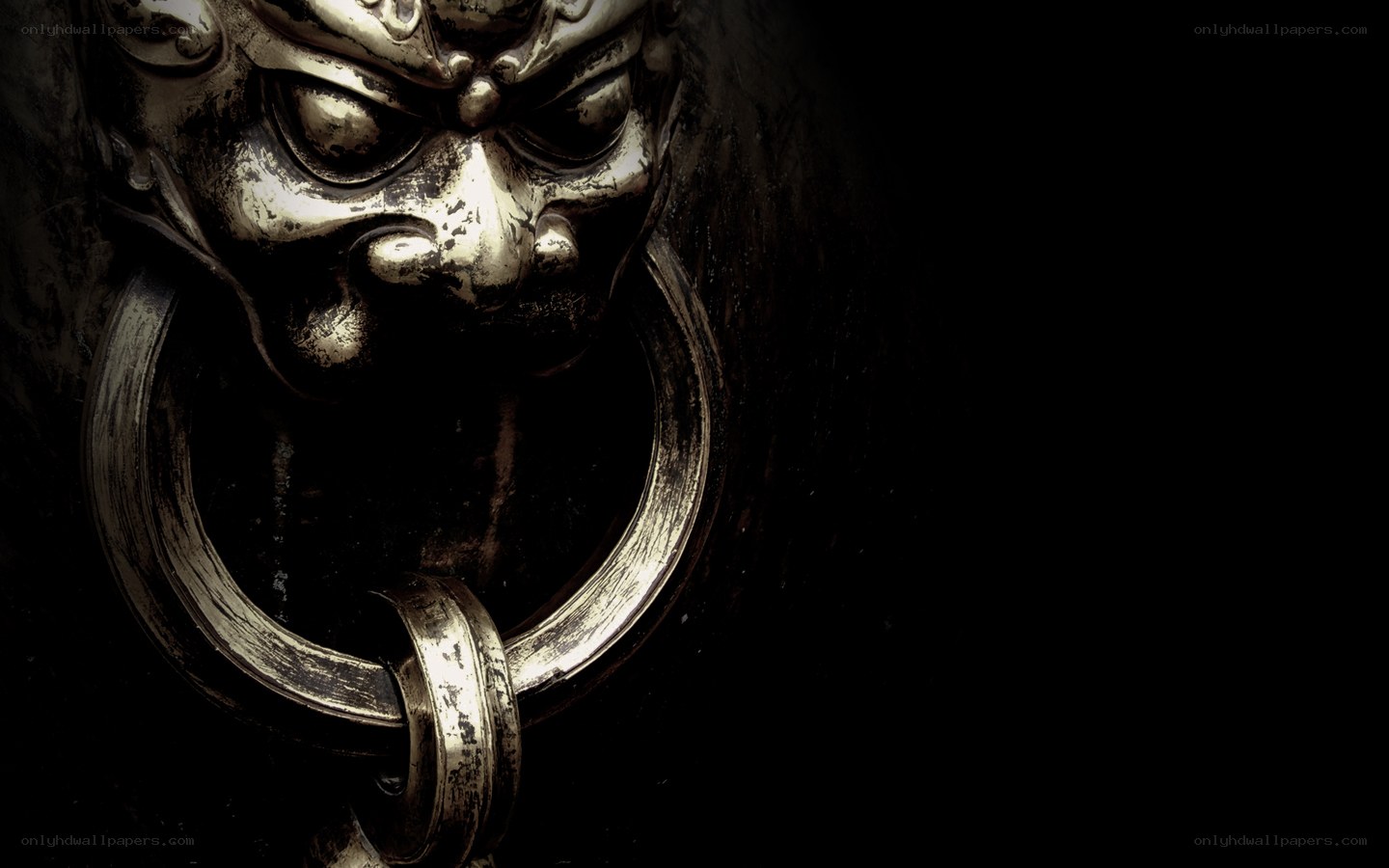 ancient door knocker