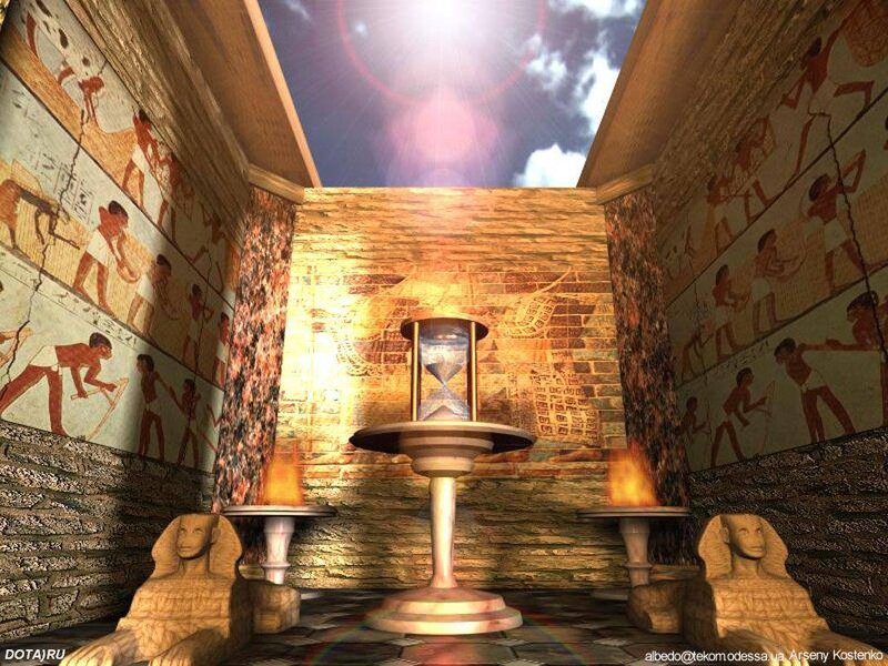 Ancient Egyptian Chamber — Brown