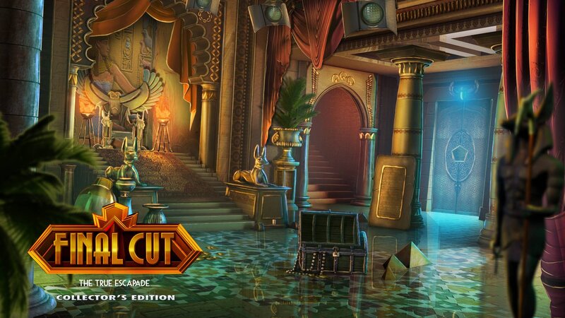 Ancient Egyptian Chamber — Gold