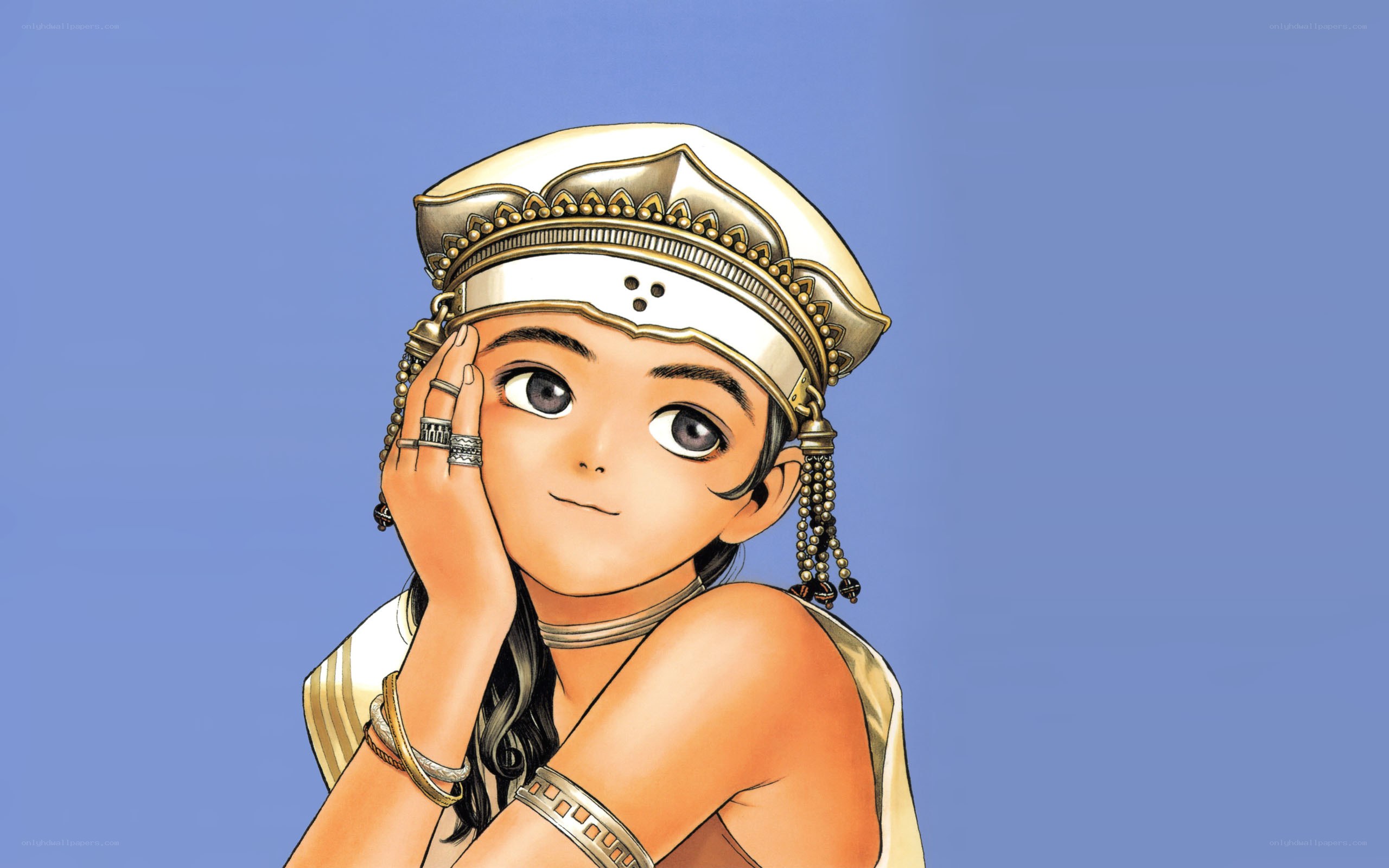 ancient egyptian character portrait