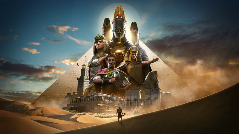 Ancient Egyptian Figures — Blue