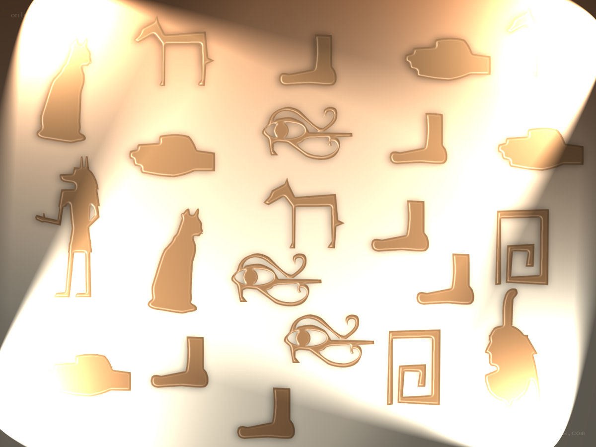 ancient egyptian hieroglyphs