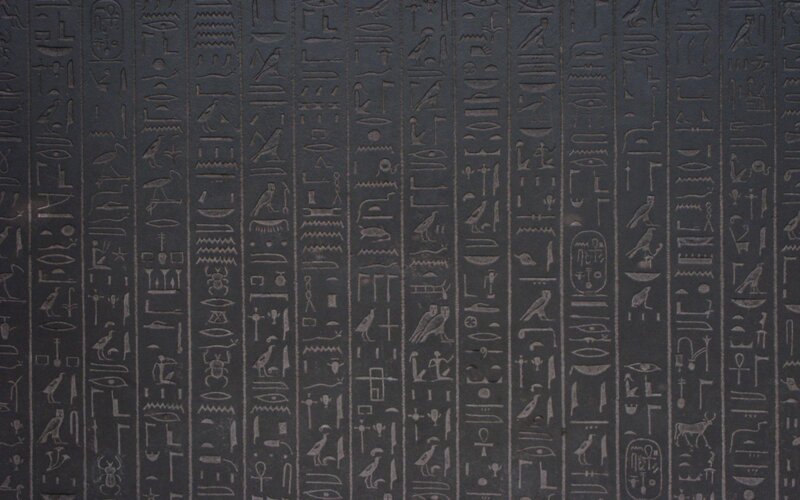 ancient egyptian hieroglyphs