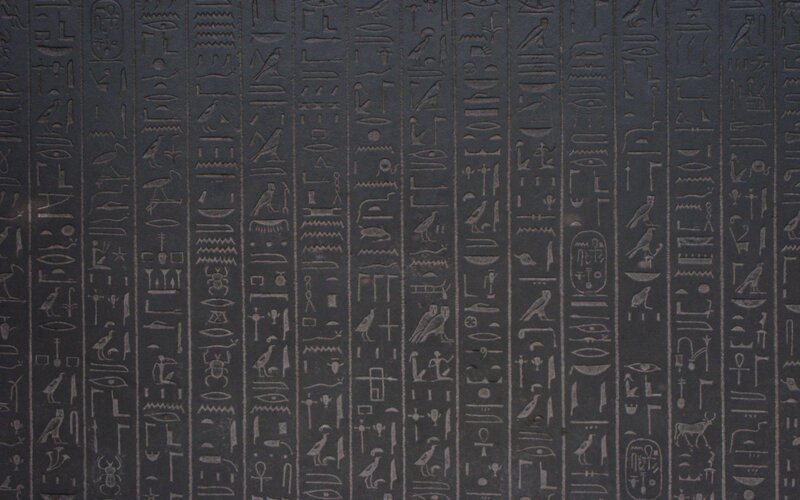 ancient egyptian hieroglyphs
